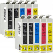 Rašalo kasetė EPSON T0711 XL, 10 vnt., S21, D78, D92, DX7450, SX100, SX115, SX210, SX215, SX218