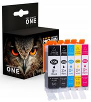 Rašalo kasetės CANON MG5350/MG5250/MG5150, 5 vnt., PGI-525 XL