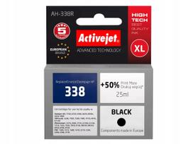 Rašalinė kasetė ACTIVEJET 338XL juoda, suderinama su HP PSC 1510/1610/2575/2710, C3180, 5740