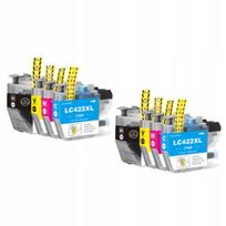 Rašalo kasetės Brother LC422 XL, 8 vnt., MFC-J5340DW/J5740DW/J6540DW/J6940DW