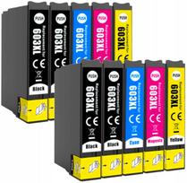 Rašalo kasetės 10 vnt. Epson 603 XL, tinka XP-3100, XP-3150, XP-3155, XP-2100, XP-2150, XP-2155