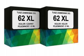 Rašalo kasetės PROF-INK HP 62 XL, juoda ir spalvota