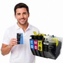 Rašalo kasetės Brother LC3619 XL, J2330DW, J3530DW spausdintuvams, rinkinys