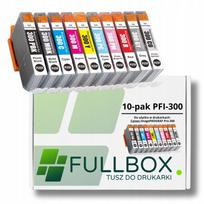 Rašalo kasetės FULLBOX, 10 vnt., CANON PFI300 (4192C008), imagePROGRAF PRO300