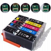 Rašalo kasetės Canon PGI580, CLI581 XL, 5 vnt., tinka TS705, TS6250