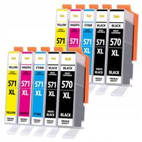 Rašalo kasetės Canon Pixma MG5750, MG6850, MG7750, PGI-570 XL / CLI-571 XL