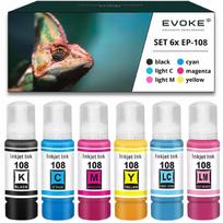 Rašalo rinkinys Epson 108, 8 spalvos, EcoTank L8050, L18050