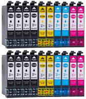 Rašalo rinkinys EPSON STYLUS SX230/SX130/SX235W/SX425W, 20 vnt.