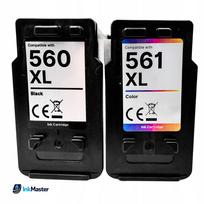 Rašalinės kasetės Canon PG560XL / CL561XL, tinka PIXMA TS5351, TS5350, TS5350A, TS5352A, TS7450A