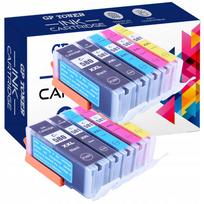 Rašalo kasetės CANON Pixma TS6150, TS6151, TS8150, 9500, 8220, TR7550, 8550, 8500, 7500 (10 vnt.)