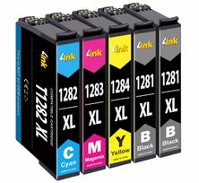 Rašalo kasetės T1281 Epson BX305, SX125, SX130, SX230, SX235W, SX425W, SX445W spausdintuvams