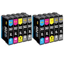 Rašalo kasetė Epson 502 XL, 10 vnt., tinka XP-5100, XP-5105, XP-5150, XP-5155 spausdintuvams