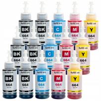 Rašalo kasetės Epson EcoTank ITS L382, L210, L386, L3050, L3060, L3070 (664 serija)