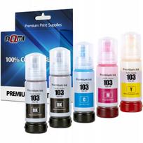 Rašalo kasetės Epson EcoTank 103 XL, 5 vnt., tinka L3110, L3150, L3160, L3211, L3251, L3256, L3560