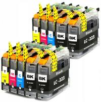 Rašalinės kasetės Brother LC-223 XL, tinka DCP-J4120DW, DCP-J562DW spausdintuvams