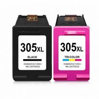 Rašalinės kasetės HP 305 XL, tinka DeskJet 2700, 2710, 2720, 2721, 2722, ENVY
