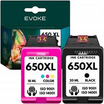 Spausdintuvo rašalas HP 650 XL, rinkinys, Deskjet 1015/1515/2515/2545/3545/4515