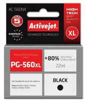 Rašalo kasetė Activejet AC-560NX juoda, suderinama su Canon PG-560XL