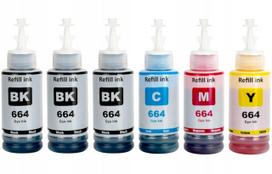 Rašalas EPSON 664, tinkantis EcoTank ITS L3050, L3060, L3070, L382, L210, L386 spausdintuvams