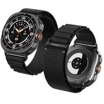 Spigen WBF1 Band Samsung do Galaxy Watch Ultra 1 / 2 2024-2026 (47mm) Czarny AMP11613