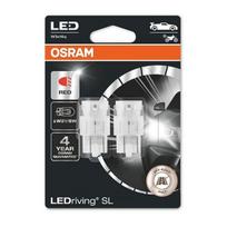 Osram LED lemputės, W21/5W T20 W3x16q, Raudona, 2vnt. 7515DRP-02B