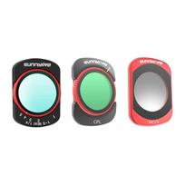 Sunnylife VND2–32, CPL, MCUV ir 1/4 Black Mist filtrų rinkinys DJI Osmo Pocket 4 ir Pocket 3