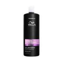 Wella ULTIMATE COLOR BLONDE geltonus atspalvius neutralizuojantis violetinis šampūnas šviesintiems plaukams STEP 1, 1 l