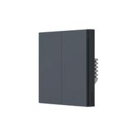 Aqara Smart Wall Switch H1 EU (With  Neutral, Double Rocker) Grey