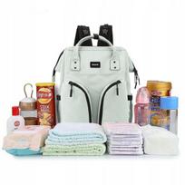 Himawari 1208 Diaper Bag: Talpus mamos kuprinė vežimėliui, mėtinė
