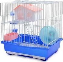 Panama Pet Rodent cage 30x23x31 cm white/blue