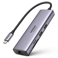 UGREEN CM512 USB-C Docking Station 7-in-1 USB-C Hub HDMI 4K 60Hz / 2x USB-A / SD TF card reader / USB-C PD 100W / RJ45