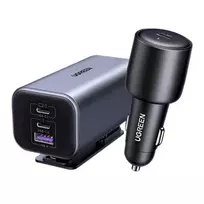 UGREEN 35571-UG Car Charger 1x USB-A + 3x USB-C / black