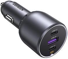 UGREEN EC705 Car Charger 1x USB-A 2x USB-C 3A
