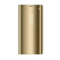 TFO Smart Clear View case for Samsung Galaxy S23 FE gold