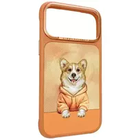 Nimmy case GENTLE PETS SERIES DOG compatible with MagSafe for IPHONE 18 Pro/17 Pro orange