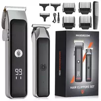 MAXGROOM M608 Hair Clipper with Trimmer - Black