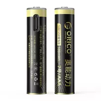 Orico Ener-G EG7C lithium battery 1.5V 500mWh AAA USB-C rechargeable battery 2 pcs.
