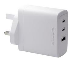 dbramante1928 IT - UK W. Charger - 2xUSB-C 100W + 1xUSB-A - WHT