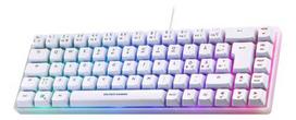 DELTACO GAMING GAM-158-W keyboard USB QWERTY Nordic White