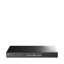 Cudy 16-Port Gigabit Cloud Easy-Managed Switch with 2 SFP, GS1016ES2 1.0 L2 Gigabit Ethernet (10/100/1000) Black