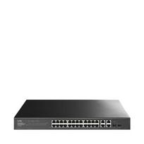 Cudy 26-Port Gigabit Easy-Managed Switch with 2 Combo Ports, GS1028ES2 1.0 L2 Gigabit Ethernet (10/100/1000) Black
