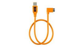 Tether Tools CU61RT02-ORG USB cable USB 3.2 Gen 1 (3.1 Gen 1) 0.5 m USB A Micro-USB B Orange
