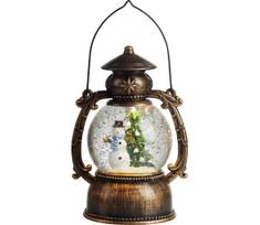 Markslöjd 705053 - Kalėdinė LED dekoracija LOTHAR LED/0,15W/3xAA bronzinis žibintas