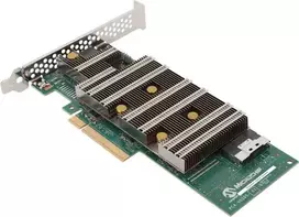 Microchip Adaptec SmartRAID 3204-8i/e 4GB SAS/NVMe 8 Port PCIe x8 24Gbps Low Profile RAID Controller