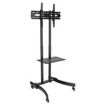 Eaton Tripp Lite Series Rolling TV/Monitor Cart - for 37 to 70 TVs and Monitors - Classic Edition - Black, Silver