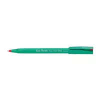 Pentel Fine Point R50 rašiklis su voleliu - raudonas - 0,5 mm plonas antgalis - 12 vnt. pakuotė