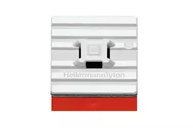 HellermannTyton FMB4APT-A-PA66HS-WH Lankstus lipnus kabelių raiščių laikiklis 28x28mm baltas