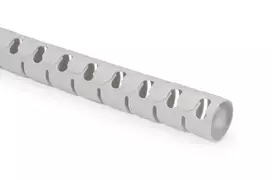 HellermannTyton HWPP25L2 kabelių valdymo spiralinė juosta - pilka - 2 m - 25 mm - polipropilenas