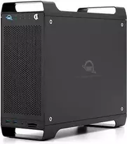 OWC ThunderBay Flex 8 - 8-Bay Storage/Dock/PCIe Enclosure with 2x Thunderbolt 3 Ports, SoftRAID XT, Black