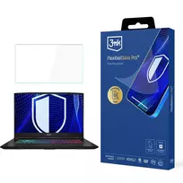 3MK PROTECTION FlexibleGlass Pro Screen Protector for MSI Katana 17,3 inch Laptop (up to 19) - 0,3mm Hybrid Glass, 7H Hardness, Anti-Fingerprint, Bubble-Free